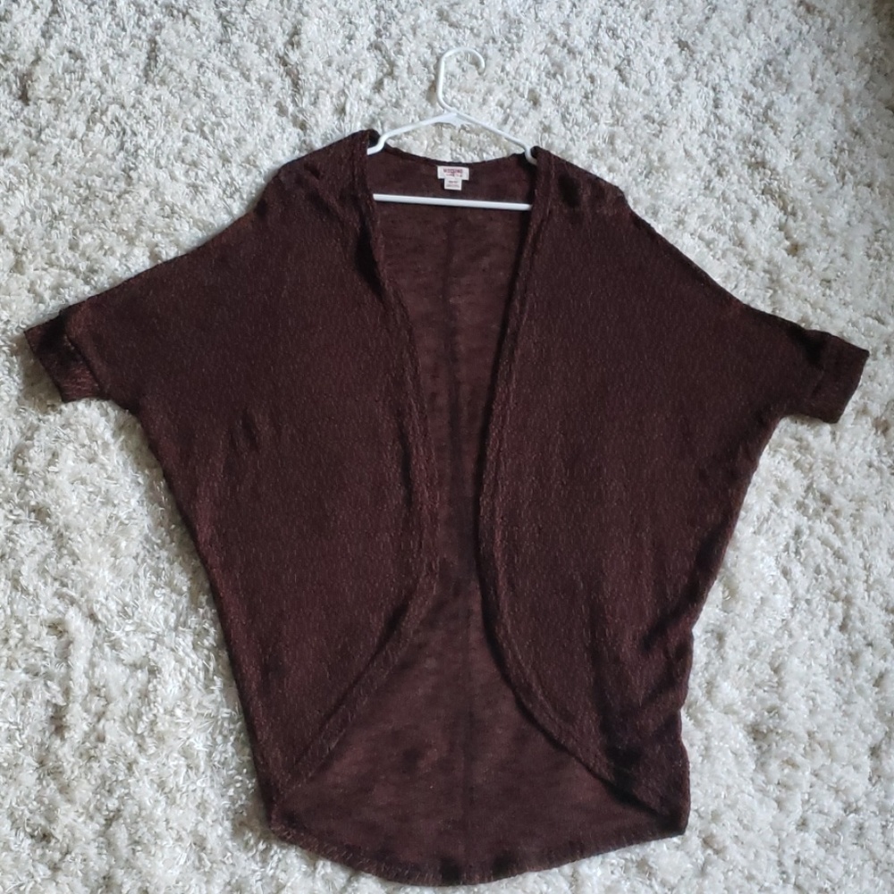 NWT! Mossimo Layering Cardigan - Red/Black